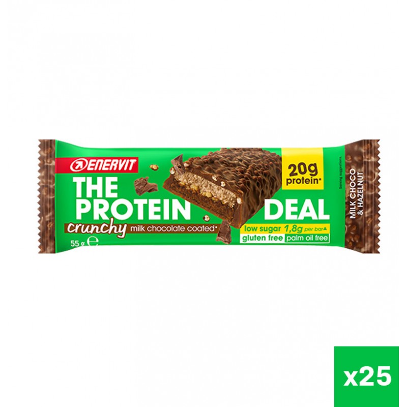 Enervit Box 30 Protein Bar 32% - 12 g protein Choco Mousse